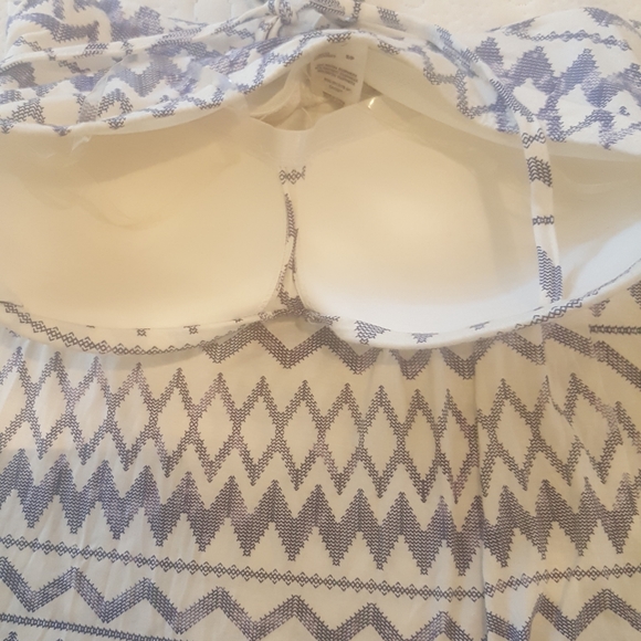 Skaye Demi Bandeau Dress Cover Up with Cascade - Picture 4 of 8